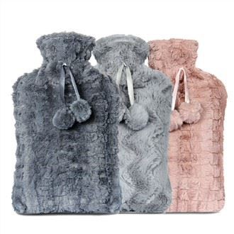 Luksuslik Faux karusnaha kuuma vee pudeli kate