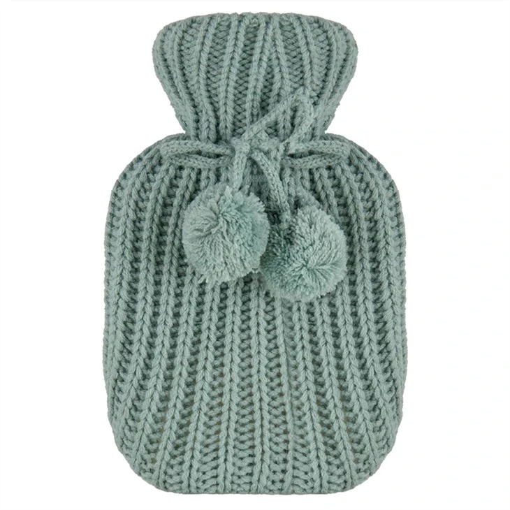 hot water bag knitted cover and cup gift set
