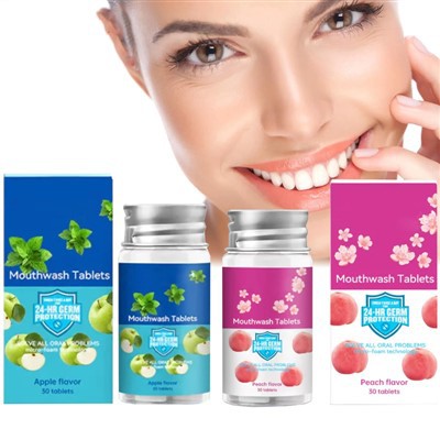 Halva hingeõhu eemaldaja hammaste suuvee tablett